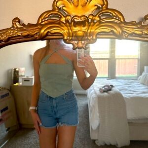 Pretty Little Thing Halter Corset